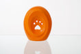 갤러리 뷰어로 이미지로드, Spiritails Paw urn orange. Pet urn -Cat urn Dog Urn Memorial for pets