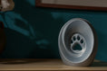 갤러리 뷰어로 이미지로드, Spiritails Paw urn orange. Pet urn -Cat urn Dog Urn Memorial for pets