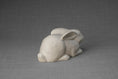 Gallery viewerに画像を読み込む, ウサギの遺灰壺 - ホワイトマット | セラミックバニー骨壷