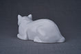 Gallery viewerに画像を読み込む, 猫の火葬遺灰壷 - ホワイト | セラミック | 手作り