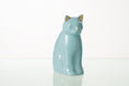 갤러리 뷰어로 이미지로드, 猫用ペット骨壷 - ベイビーブルー | 陶器 | ハンドメイド