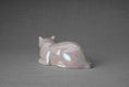 Gallery viewerに画像を読み込む, ミニ猫火葬骨壺 - パーリーホワイト | ハンドメイド | セラミック