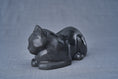 Gallery viewerに画像を読み込む, 猫の火葬遺灰壷 - ダークマット | セラミック | 手作り