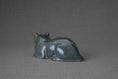 갤러리 뷰어로 이미지로드, ミニ猫火葬骨壺 - オイリーグリーンメランジ | セラミック