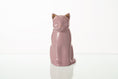 갤러리 뷰어로 이미지로드, 「Meow」猫用ペット骨壷 - ピンク | 陶器 | ハンドメイド