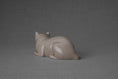 갤러리 뷰어로 이미지로드, ミニ猫火葬骨壺 - ベージュグレー | ハンドメイド | セラミック