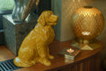 Gallery viewerに画像を読み込む, ゴールデンレトリバー犬の火葬骨壷 - 黄色 | ハンドメイド | セラミック