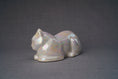 Gallery viewerに画像を読み込む, 猫の火葬遺灰壷 - パーリーホワイト | セラミック | 手作り